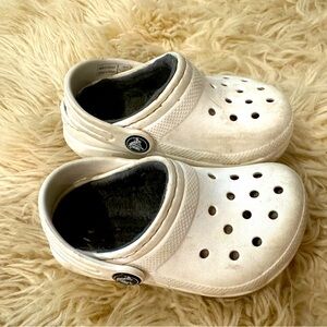Toddler fleece-lined CROCS